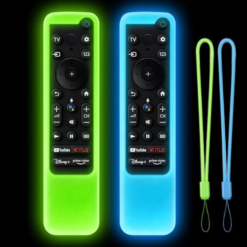 Climberer [Paquete de 2] Funda Remote, Compatible con Sony RMF-TX910U/TX810U/TX900U/TX800U/TX811U y más Controles remotos de TV Sony Bravia, con cordón