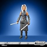 Star Wars Hasbro Retro Collection Ahsoka Tano Toy 9.5 cm-Scale The Mandalorian Collectible Action Figure, Toys for Kids Ages 4 and Up, Multicolor, F4459 - Image 5