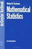 Mathematical Statistics, An Introduction (De Gruyter
