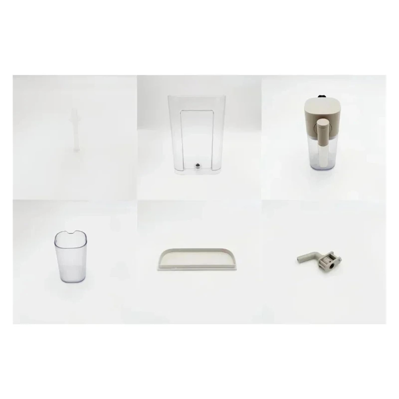 Depósito De Agua, Tubo De Leche, Almohadilla For Taza De Leche, Compatible Con Nestlé, Compatible Con NESPRESSO, Cafetera De Cápsulas F111 EN500(Dropper)