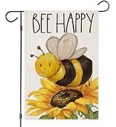 EKOREST Hello Summer Gartenflagge – Bunte Sommer-Deko Für Draußen, Wetterfest & Leicht Zu Befestigen