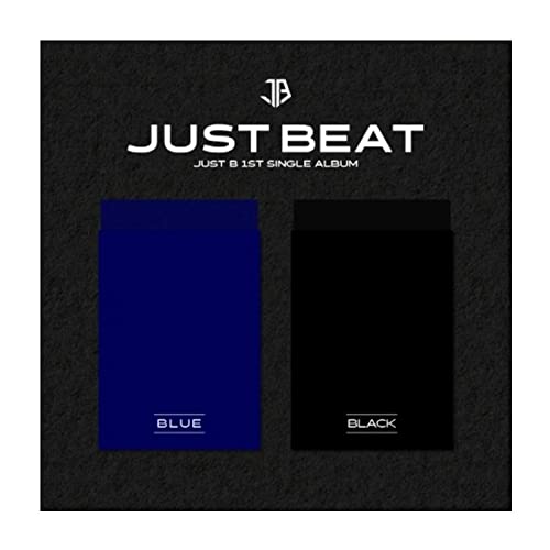 JUST B JUST BEAT 1st Single Album Contents+Poster+Message PhotoCard SET+Tracking Kpop Sealed (BLACK)