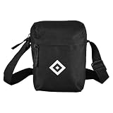 Hamburger SV Crossbody Tasche „Raute Pur“ – Offizielle HSV Umhängetasche Herren & Damen – Fan Tasche mit Logo – Schultertasche Sport Freizeit Stadion – HSV Merch