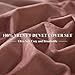 Ivellow Velvet Duvet Cover Queen Size 3 Pcs Flannel Blush Pink Duvet Cover Queen Velvet Comforter Cover Bedding Set Ultra Soft Cozy Solid Luxury Velour Duvet Cover Set Zipper Closure Corner Ties