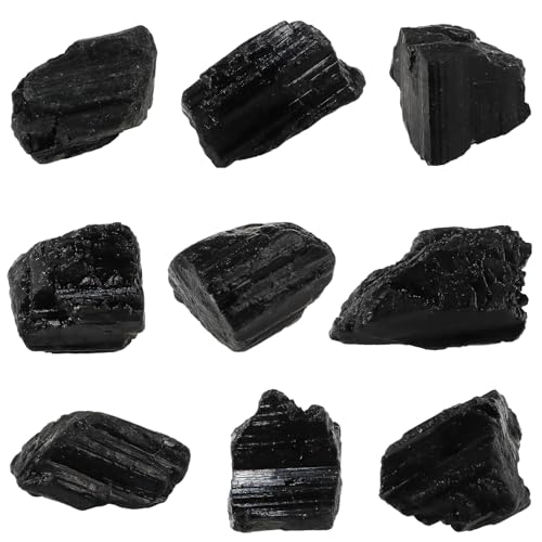 1Lb Natural Raw Black Tourmaline Healing Crystals