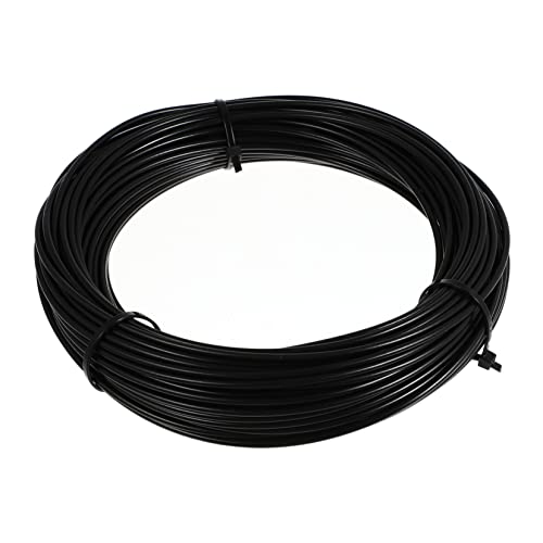 Veemoon 25m Coated Stainless Steel Wire Rope Black Coated Wire for Patio Fence