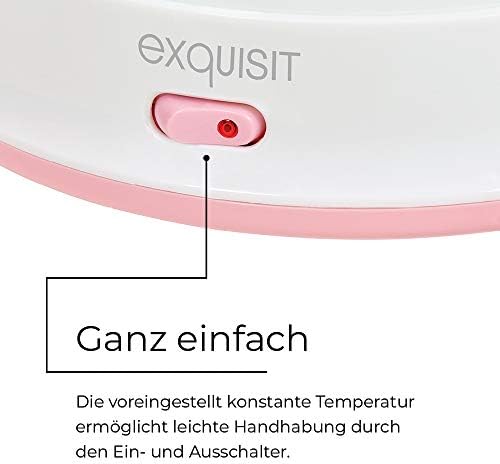 Bild 3 - Exquisit Joghurt-Maker YM 3101 WEP | Joghurtbereiter | Joghurt selbst machen | 7 Portionsgläser á 200 ml | Spülmaschinen geeignet | Weiß-Pink