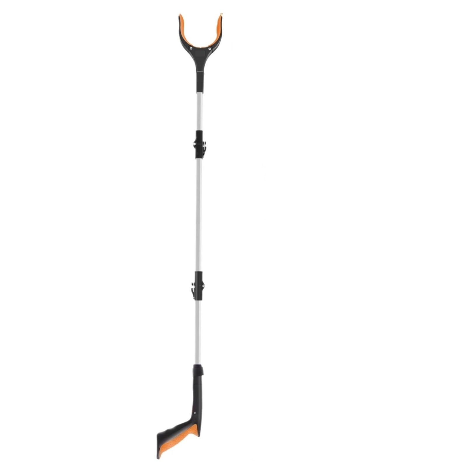 Recogedor Pinza Superior Pinza recogedora de basura de 3 piezas con clip giratorio de 360 ​​grados extensor de pinza plegable herramientas manuales recogedor de basura con mandíbula antideslizante(Ora