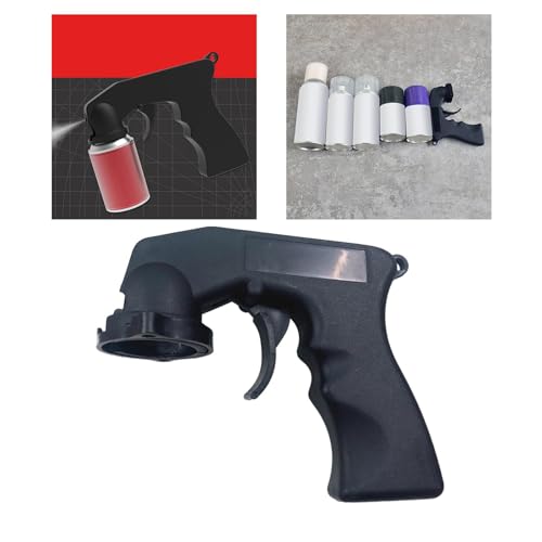Image of MeadawgsCan Spray Paint Handle with Full Grip Trigger Locking Collar Aerosol Handle Black| Motors | Automotive Tools & Supplies | Air Tools |1 Can Spray Handle