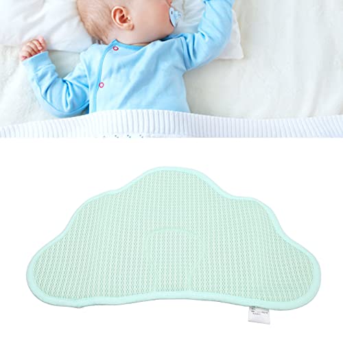 Almofada para dormir de bebê, travesseiro de bebê, mistura de algodão em forma de nuvem para recém-n