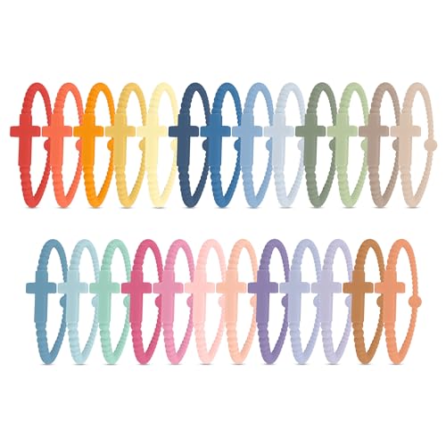Image of Ryan & Rose Jesus Bracelets - Cross Silicone Bracelet