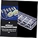 IMIKEYA Game Chips Storage Box Poker Chip Organizer Acrylic Poker Chip Rack for Poker Night