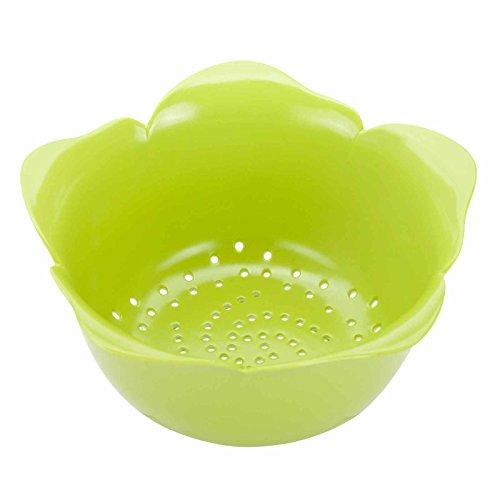 Zak Designs Garden Series 24 oz. Plastic Colanders, Kiwi
