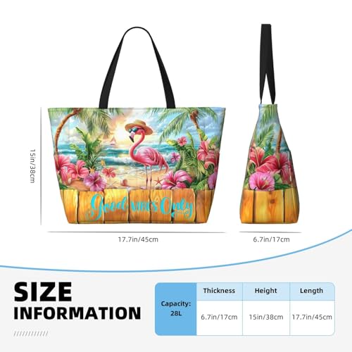 Beach Bags for Women, Large Beach Tote Bag Waterproof Sandproof with Zipper, Lightweight Foldable Swim Pool Bag3