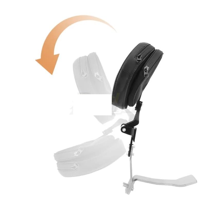 Dossier arrière moto réglable pour soulager le dos du passager Can Am Spyder - 5