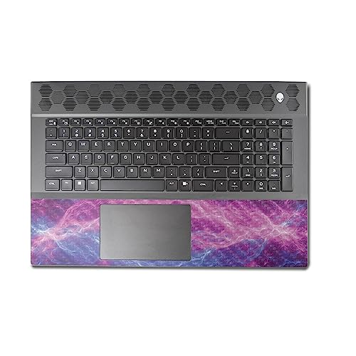 Image of MightySkins Carbon Fiber Skin Compatible with Alienware M18 R1 (2023) Full Wrap Kit - Raw Energy | Protective, Durable Textured Carbon Fiber Finish | Easy to Apply & Change Styles | Made in The USA