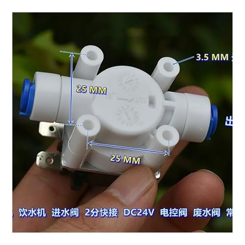 Électrovanne DC 24V vanne de régulation d'eau pour circuit normalement fermé - 6