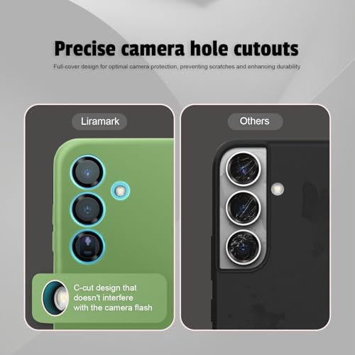Image of LIRAMARK Liquid Silicone Soft Back Cover Case for Samsung Galaxy S25 5G (Mint Green)