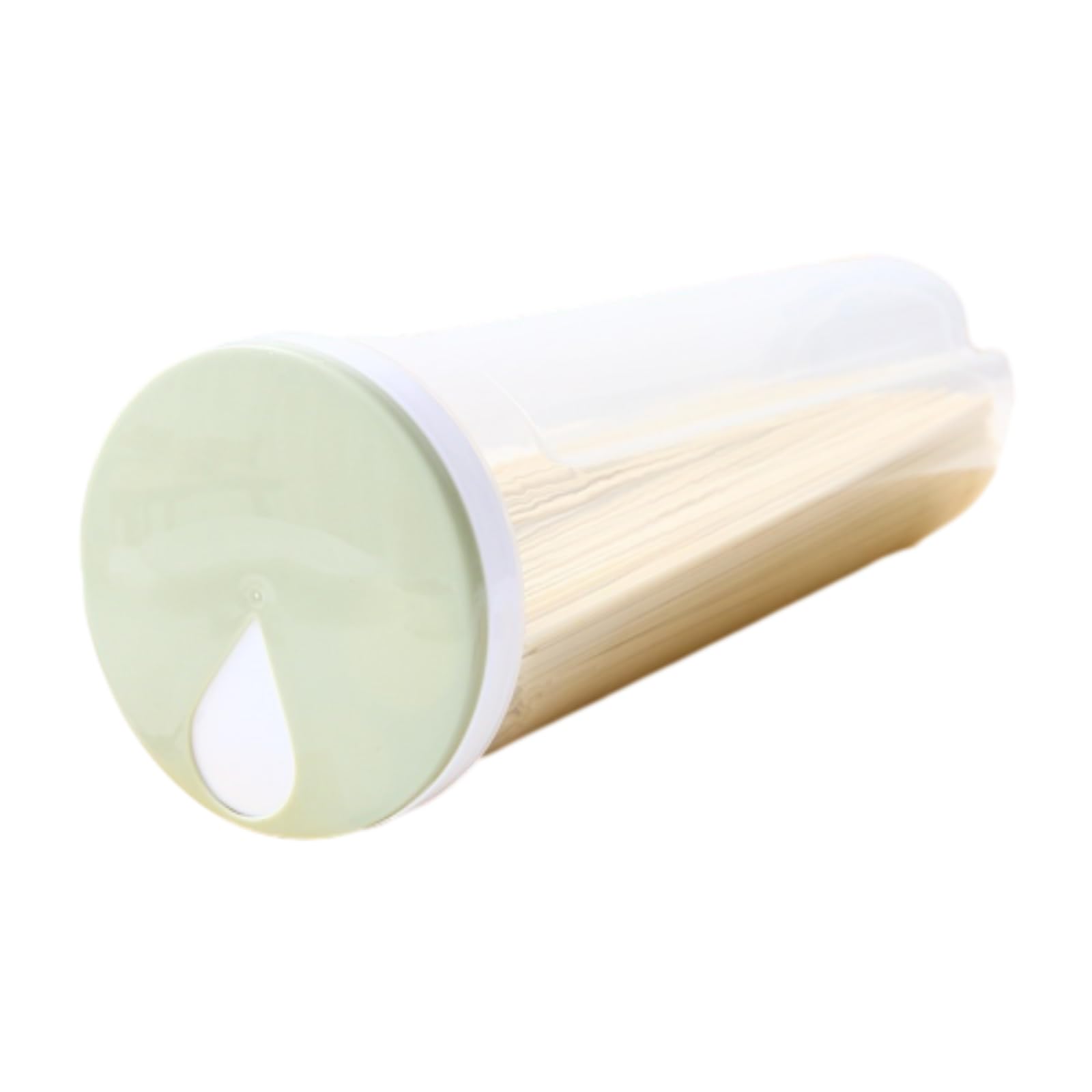 Moedweuo Spaghetti Storage Container with Rotating Lid, Pasta Dispenser Jar