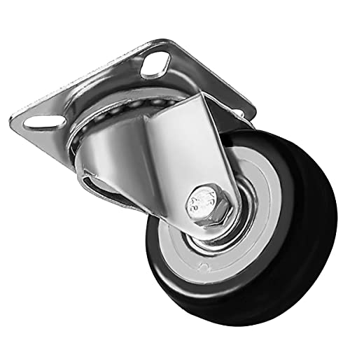 Online Best Service PG-LD 4 Pack Caster Wheels Swivel Plate Casters thumb #7