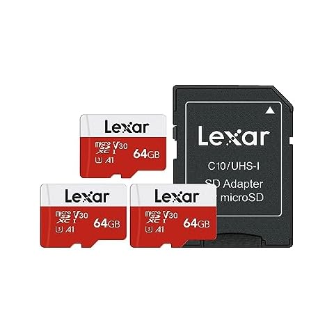 Lexar 64GB Micro SD Card E Series with Adapter Cover
