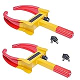 Wheel Lock Clamp Boot Tire Claw, Wheel Clamp Lock Anti-Theft Trailer, Wheel Lock Clamp Boot Tire...