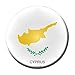Cyprus Novelty Metal Circular Sign C-248