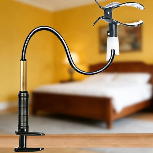 VEGOATY CPAP Support de tuyau : support de tuyau réglable CPAP rotatif à 360 ° et support de tuyau, support de tuyau CPAP réglable cintre pour lits chaises de bureau Évitez le dérangement