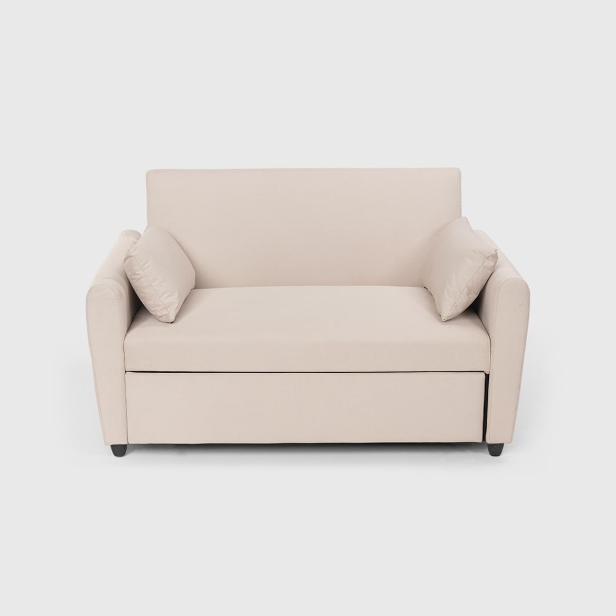 Produce Shop Divano Letto 2 posti Estraibile Design Moderno in Tessuto Porto Rico - Beige