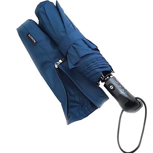 Fazzoletti, 906AZUL, Guarda-Chuva Automático Abre Fecha Mini Golf, cor Azul, Plástico