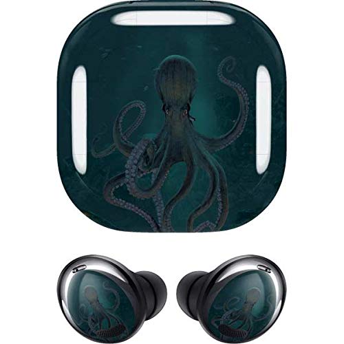 Skinit Decal Audio Skin Compatible with Samsung Galaxy Buds Pro - Tate and Co. Giant Octopus Design