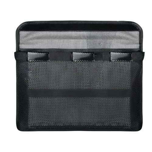 Sac de rangement bateau filet réfléchissant à poches multiples pour accessoires marine 34x25cm