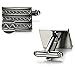 FIBO STEEL 4 Pairs Wedding Business Classic Cufflinks for Men Unique Cufflink Set Mens