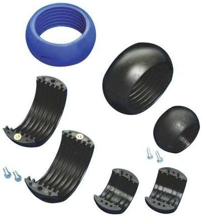Tubing Protector, 0.360in, Black, Polyamide