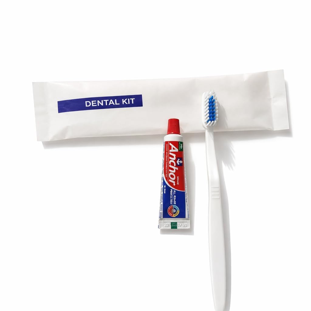 Disposable Toothbrush & Toothpaste | Hotel Dental Kit | Travel Dental Kit | Oral Care Amenities for Hotels Resorts Guest Houses Airbnb Hospitality Supplies-image-24