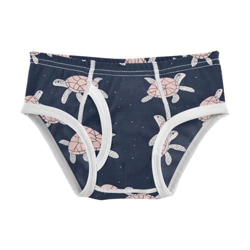 Wusikd Sea Turtles Boys' Underwear Cotton Stars Boys Briefs Soft Toddler Underwear 2T