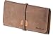 Produktbild Woodland® Hochwertiges Lederetui für Tabakspfeifen und Zubehör aus weichem, naturbelassenem Büffelleder in Taupe/Dunkelbraun-Cognac Kombination