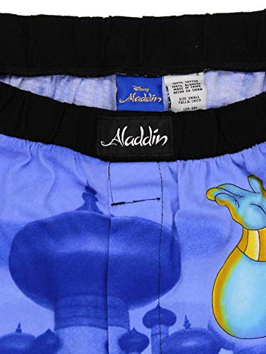 Disney Aladdin Genie Jafar Mens Briefly Stated Boxer Lounge Shorts4