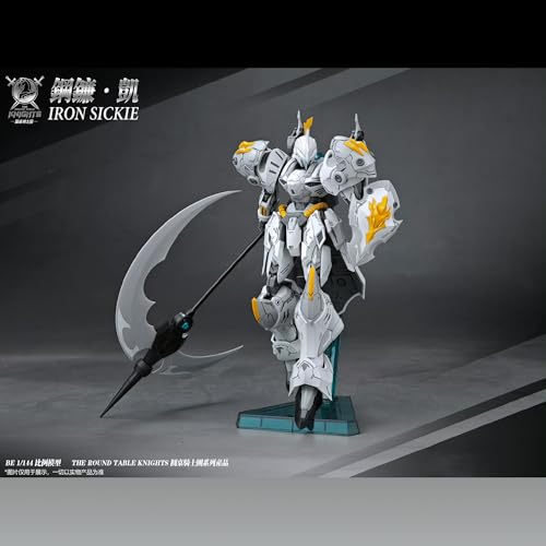 Model Kit Mecha 1/144 The Round Table Knights Iron Sickie 6.24 pulgadas miniatura 5