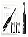 Sonic Electric Toothbrush 6 Modes & 4 Brush Heads, 2H Fast Charge & 30-Day Battery, IPX7 Waterproof with Smart Timer, Rechargeable Power Toothbrush for Adults & Travel