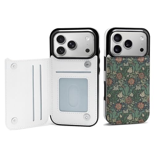 iPhone 17 Pro p P[X 蒠^ William Morris EBAEX ԕ IPhone17p P[X z^ PUU[  X}zP[X lC gуJo[ J[h[ X^h@\ CX[dΉ