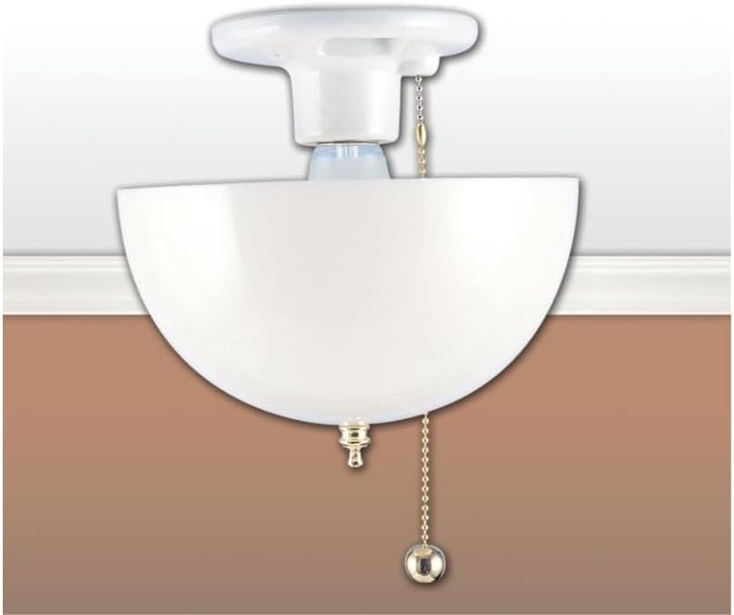Westinghouse Lighting Corp 81494 7 3/4" Clip On Shade