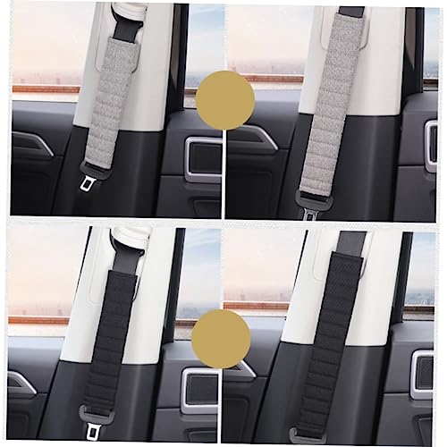 SUPVOX 2 Peças Almofada De Cinto De Segurança Almofada De Cinto De Segurança Decoração De Carro Elás