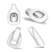 EverAct Clip Holder Compatible with Fitbit Zip (Set of 4)