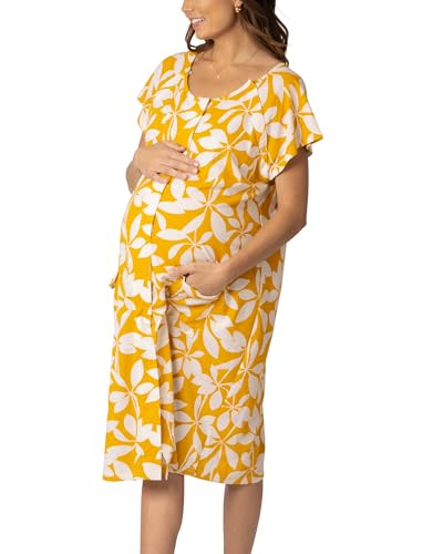 Image of Kindred Bravely Labor and Delivery Gown, 3 in 1 Hospital Gowns for Women Labor Delivery