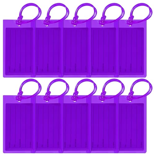 10 Pack Luggage Tags for Suitcases by Sodsay
