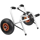 HUIMENG Kayak Cart Trolley Kayak Cart Dolly Foldable for Carring Kayaks Canoes Boat Trolley