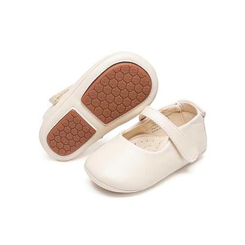 Image of PHIRAMIN Toddler Girl Mary Jane Dress Shoes-Little Girl School Uniform Shoes for Wedding Party