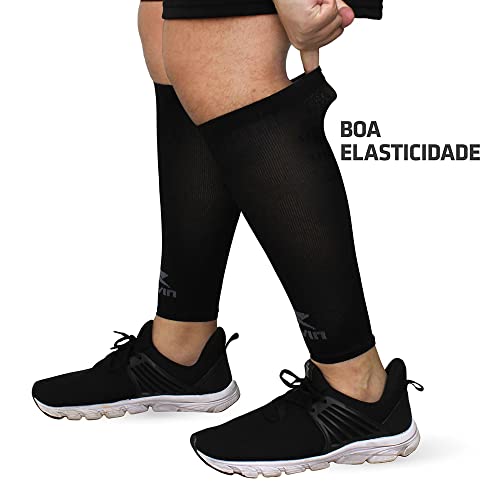 Polaina de Compressão Solid Muvin – Panturrilha – Canelito – Boa Respirabilidade – Unissex – Corrida