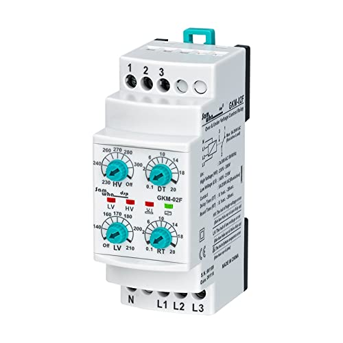 Relais séquence phases GKM-02F 380VAC contrôleur surtension